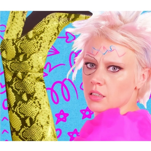 Aldo Leather Snake Print Boots - Picture 4 of 10